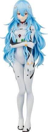 Rebuild of Evangelion Pop Up Parade XL PVC Figure - Rei Ayanami: Long Hair Ver.