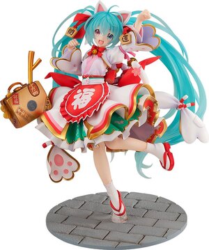 Character Vocal Series 01: Hatsune Miku PVC Figure - Hatsune Miku: Maneki Miku Ver. 1/7