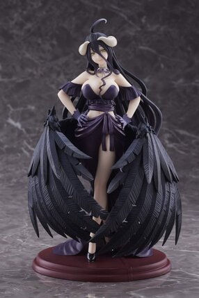 Overlord IV AMP PVC Prize Figure - Albedo Black Dress Ver.