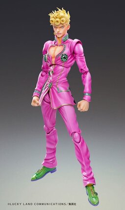 JoJo's Bizarre Adventure Part 5: Golden Wind Action Figure - Chozokado Giorno Giovanna (3rd-run)