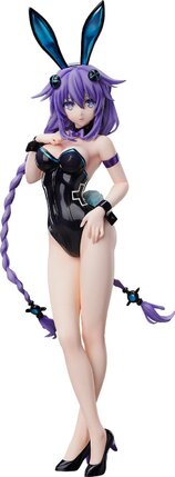 Hyperdimension Neptunia PVC Figure - Purple Heart: Bare Leg Bunny Ver. 1/4