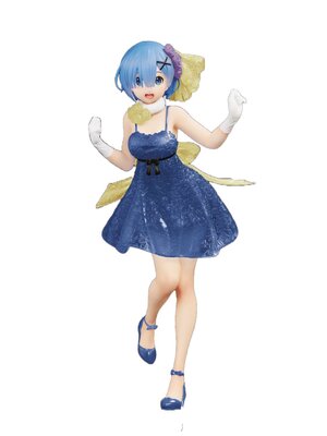 Re:Zero Precious PVC Prize Figure - Rem Clear Dress Ver. Renewal Edition