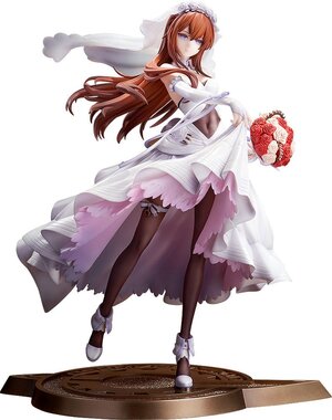 Steins Gate PVC Figure - Kurisu Makise: Wedding Dress Ver. 1/7