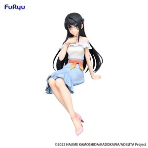 Rascal Does Not Dream of Bunny Girl Senpai Noodle Stopper PVC Prize Figure - Mai Sakurajima Summer Outfit Ver.