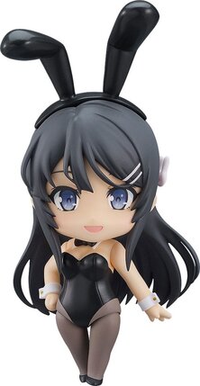 Rascal Does Not Dream of Bunny Girl Senpai PVC Figure - Nendoroid Mai Sakurajima: Bunny Girl Ver.