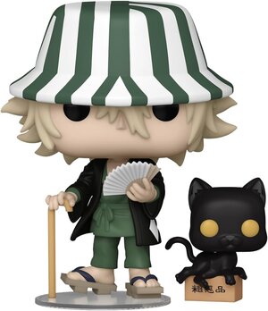 Bleach Pop Vinyl Figure & Buddy - Kisuke Urahara w/ Yoruichi (Cat)