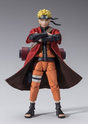 Naruto Shippuden Action Figure - S.H. Figuarts Naruto Uzumaki (Sage Mode) - Savior of Konoha