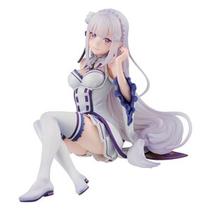 Re:ZERO Starting Life in Another World Melty Princess PVC Figure - Emilia Palm Size