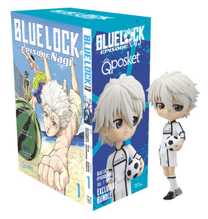 Blue Lock: Episode Nagi vol 01 GN Manga + Exclusive Q Posket Figure