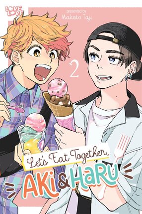 Lets Eat Together Aki And Haru vol 02 GN Manga