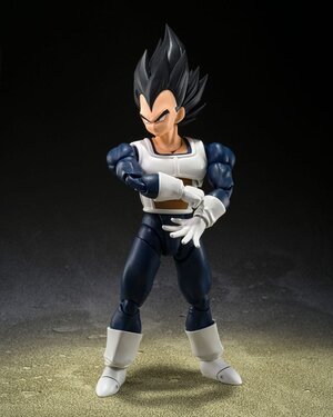 Dragon Ball Action Figure - Figuarts Vegeta Old Battle Clothes