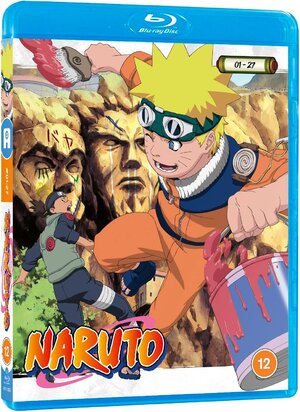 Naruto vol 01 Blu-Ray UK (Ep 1-27)