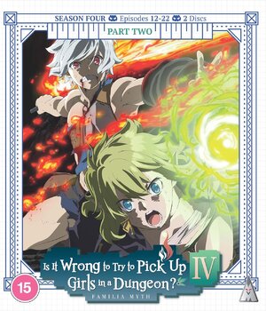 Is it wrong to pick up girls in a dungeon Season 4 Part 2 Blu-Ray UK