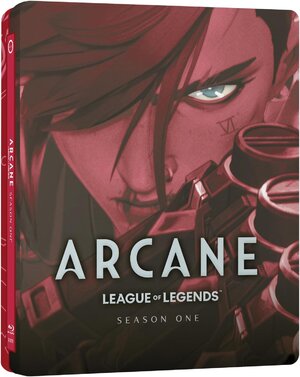 Arcane League of legends Season 1 Blu-Ray UK Steelbook