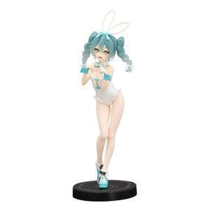 Hatsune Miku BiCute Bunnies PVC Prize Figure - Miku Rurudo White Color Ver.