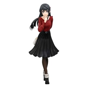 Rascal Does Not Dream of Bunny Girl Senpai Trio-Try-iT PVC Figure - Mai Sakurajima Winter Outfit Ver.