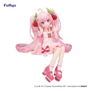 Hatsune Miku Noodle Stopper PVC Figure - Sakura Miku 2025