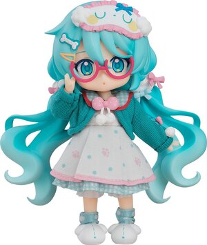 Character Vocal Series 01: Hatsune Miku Action Figure - Nendoroid Doll Hatsune Miku: Loungewear Outfit Ver.