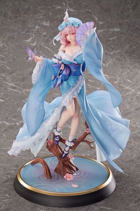 Touhou Project PVC Figure - Ghost From the Calamitous Nirvana Yuyuko Saigyouji 1/6