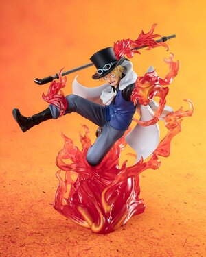 One Piece PVC Figure - Figuarts ZERO [Extra Battle] Sabo Fire Fist Rook Check