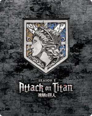 Attack on Titan Season 1 Blu-Ray UK Steelbook