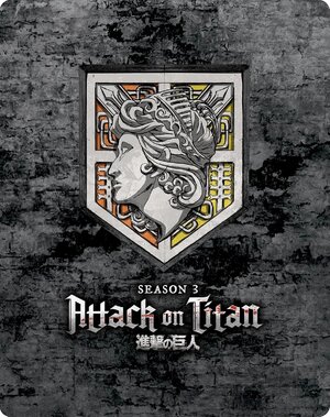 Attack on Titan Season 3 Blu-Ray UK Steelbook