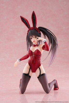 Date A Live V PVC Prize Figure - Desktop Cute Figure Kurumi Tokisaki Bunny Ver.