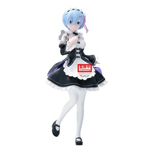 Re:Zero - Starting Life in Another World Glitter & Glamours PVC Prize Figure - Rem (Maid Ver.)