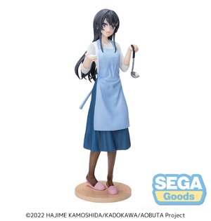 Rascal Does Not Dream of Bunny Girl Senpai Luminasta PVC Prize Figure - Mai Sakurajima Apron