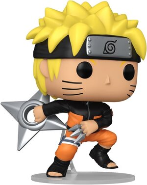 Naruto Shippuden Pop Vinyl Figure - Naruto with Shuriken and Kunais (Chase Possible)