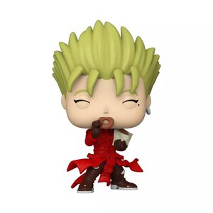 Trigun Pop Vinyl Figure - Vash the Stampede with Donuts (Gamestop Exclusive)