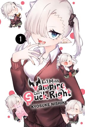 Li'l Miss Vampire Can't Suck Right vol 01 GN Manga
