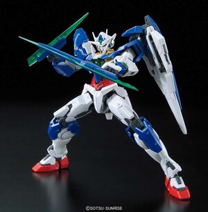 Mobile Suit Gundam Plastic Model Kit - RG Real Grade 1/144 Gundam 00 QANT