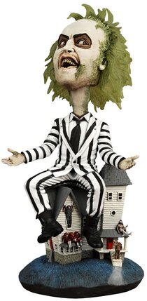 Beetlejuice Head Knocker Bobble-Head 20 cm