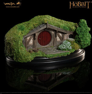 The Hobbit An Unexpected Journey Statue 40 Bagshot Row 6 cm