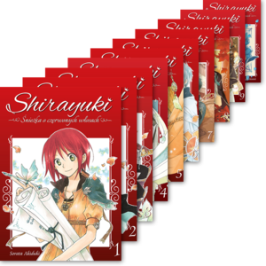 Zestaw Shirayuki. Śnieżka o czerwonych włosach #01-10