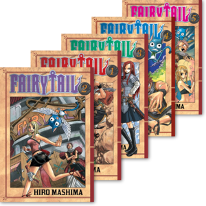 Zestaw Fairy Tail #01-05