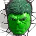 Preorder: Marvel 3D LED Light Hulk Face 3D