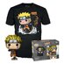 Naruto POP! & Tee Box Naruto Running Size M