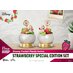Preorder: Disney Mini Diorama Stage Statues Pocket Plants Series Strawberry Special Edition Set 12 cm