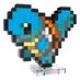 Preorder: Pokémon MEGA Construction Set Squirtle Pixel Art
