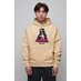 Preorder: Naruto Shippuden Hooded Sweater Graphic Beige Size XL