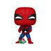 Marvel POP! Vinyl Figure Holiday Spiderman w/Open gift 9 cm