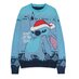 Preorder: Lilo & Stitch Sweatshirt Christmas Jumper Stitch Blue Size XL