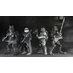 Preorder: Universal Monsters x Teenage Mutant Ninja Turtles Action Figures 4-Pack Turtles Black & White 18 cm