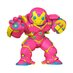 Iron Man Super Sized Jumbo POP! Vinyl Figure Hulkbuster(BLKLT) 25 cm