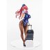 Preorder: Original Character PVC Statue Tight na Oshigoto Work 3: Cabin Attendant Aya Saionji Antenna Shop Limited Edition 25 cm