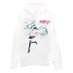 Preorder: Hatsune Miku Zipper Hoodie White Size M