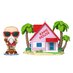 Preorder: Dragon Ball POP! Town Vinyl Figure Kame House w/Master Roshi 9 cm