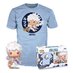 One Piece POP! & Tee Box Luffy Fifth Gear Size L